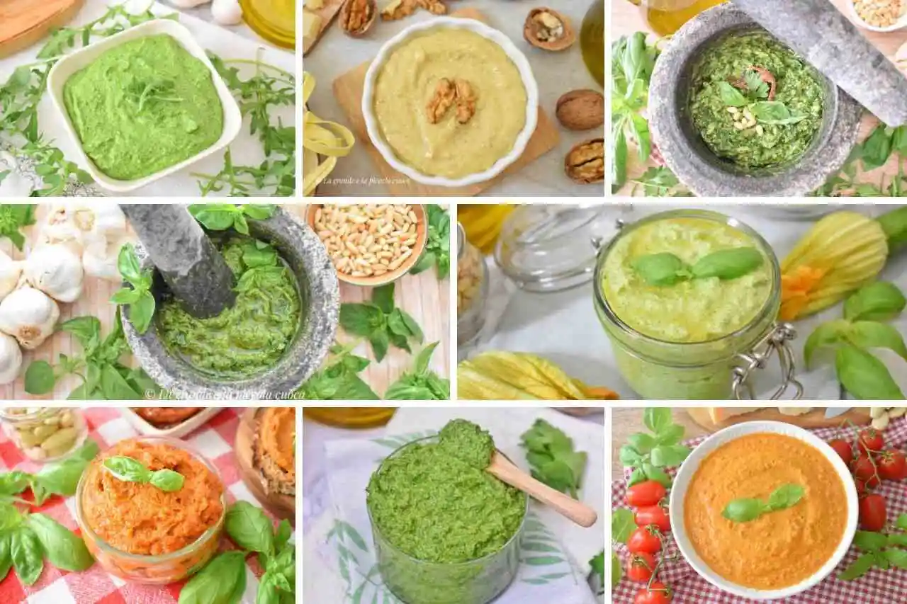 Przepisy na wloskie pesto do makaronu