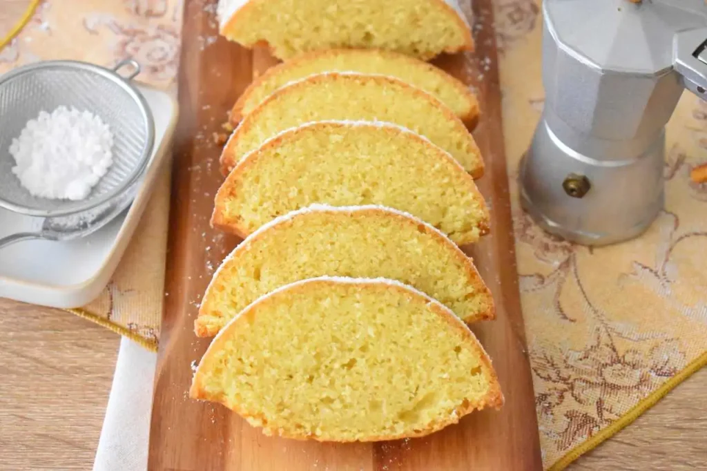 Amor polenta ciasto z maka kukurydziana