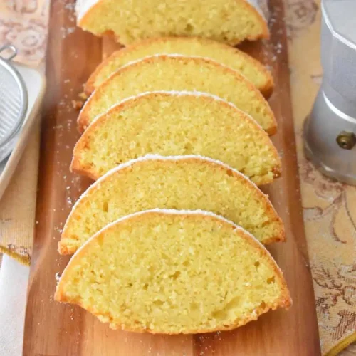 Amor polenta ciasto z maka kukurydziana