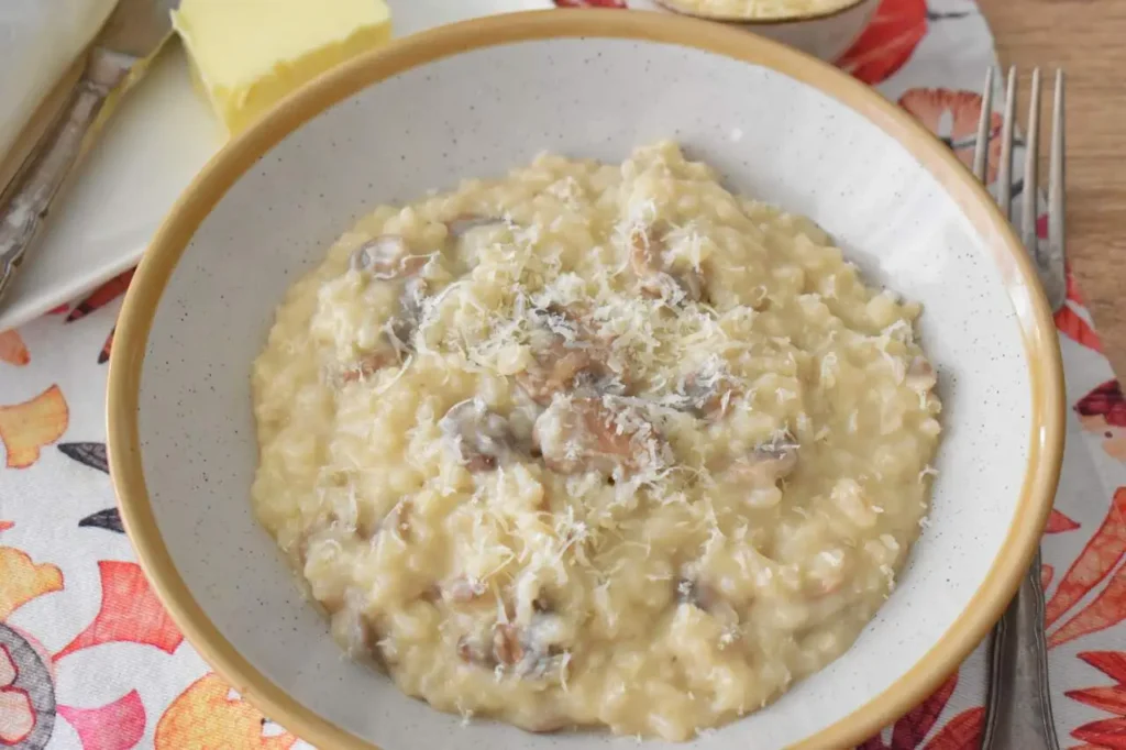 Pieczarkowe risotto po wlosku