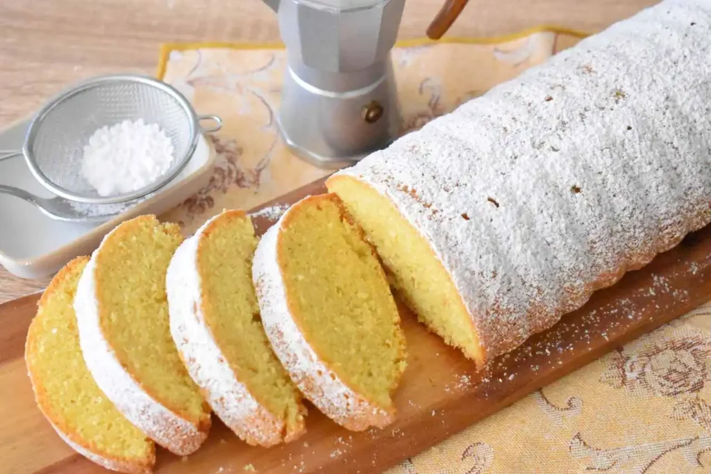 Migdalowe ciasto z maka kukurydziana amor polenta