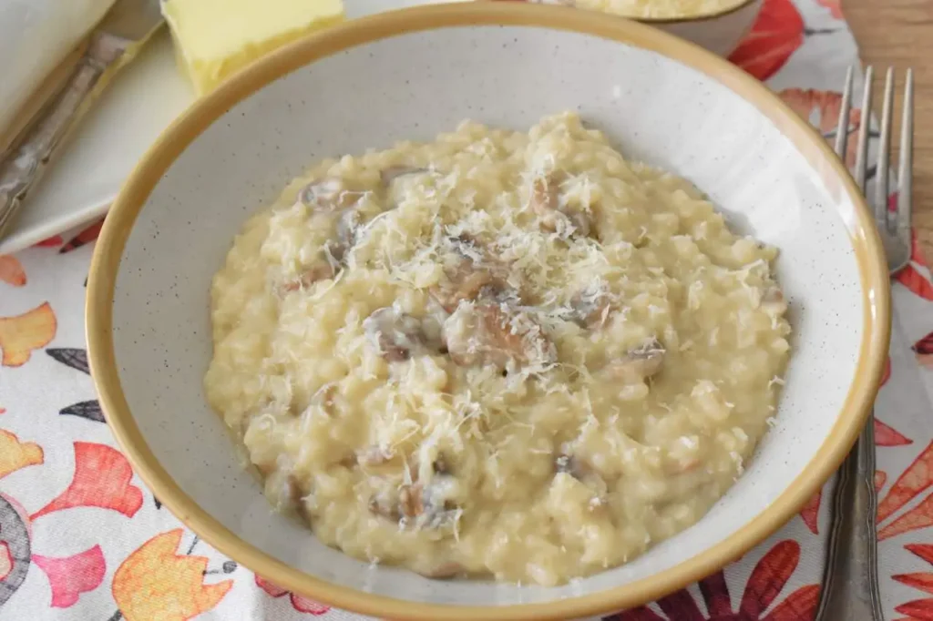 Jak przygotowac wloskie risotto pieczarkowe