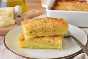 Wloskie ziemniaki pieczone z serem